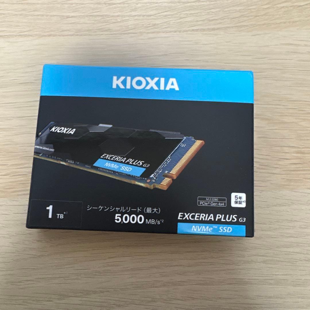 内蔵型SSD KIOXIA EXCERIA PLUS 1TB NVMe SSD