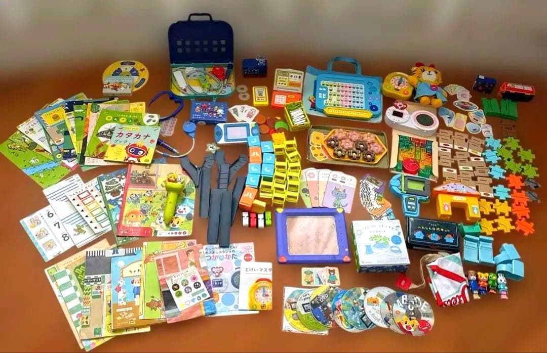 こどもちゃれんじ　3年分　付録　ほっぷ　すてっぷ　アンパンおもちゃ　セット売り