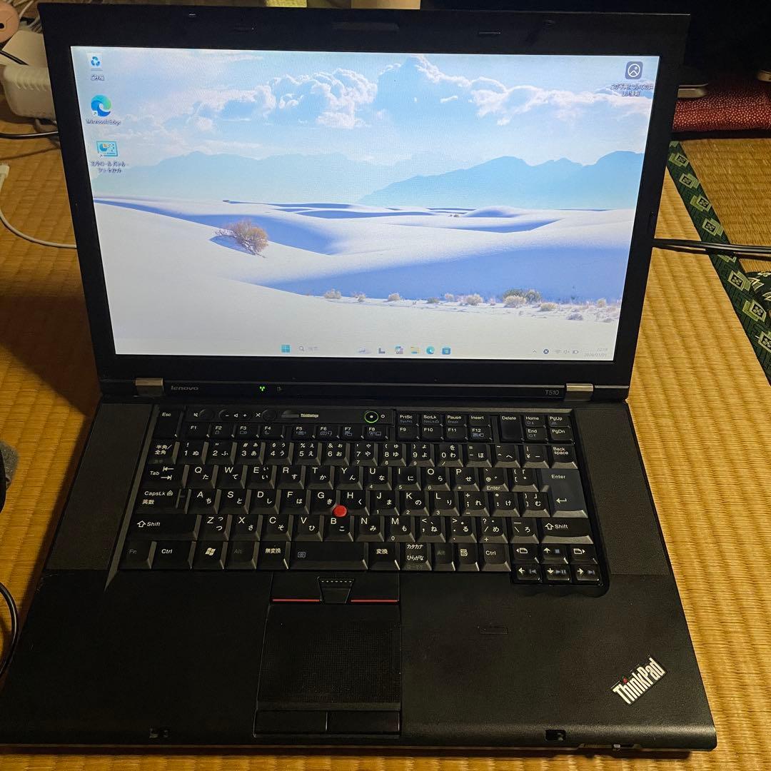 Windowsノート本体 Lenovo ThinkPad T510 Windows 11 Pro