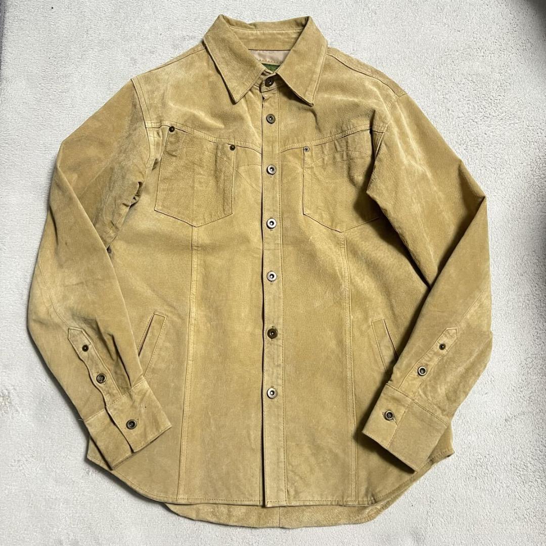 本革 K's COLLECTION レザーシャツ ジャケット R-8665