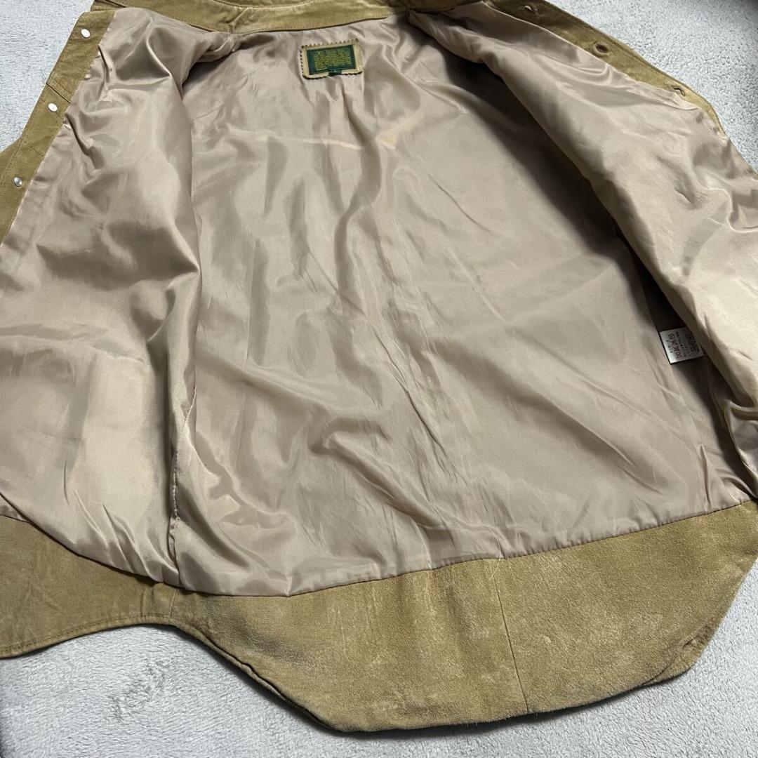 本革 K's COLLECTION レザーシャツ ジャケット R-8665