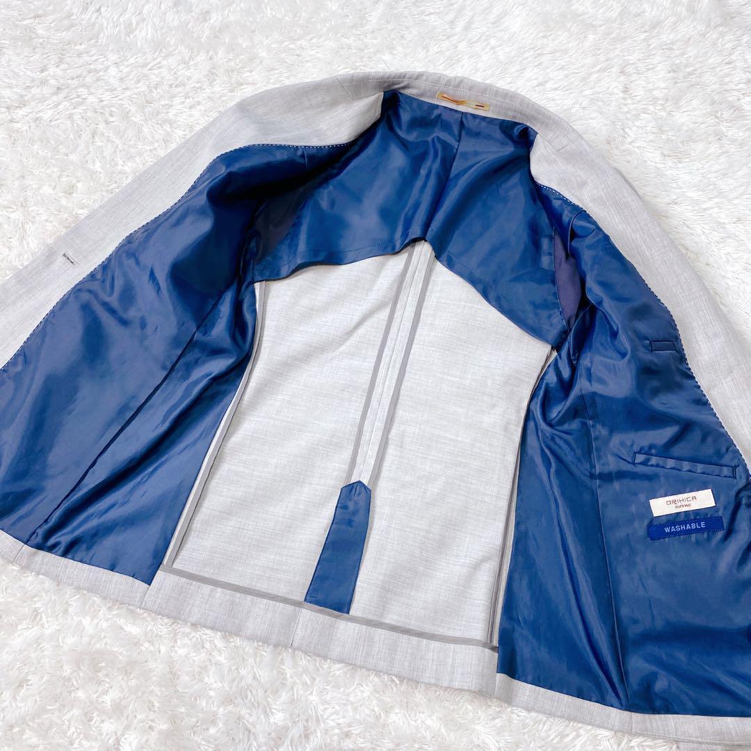 美品✨オリヒカ ライム スカート パンツ スーツ セットアップ 3点 近年モデル