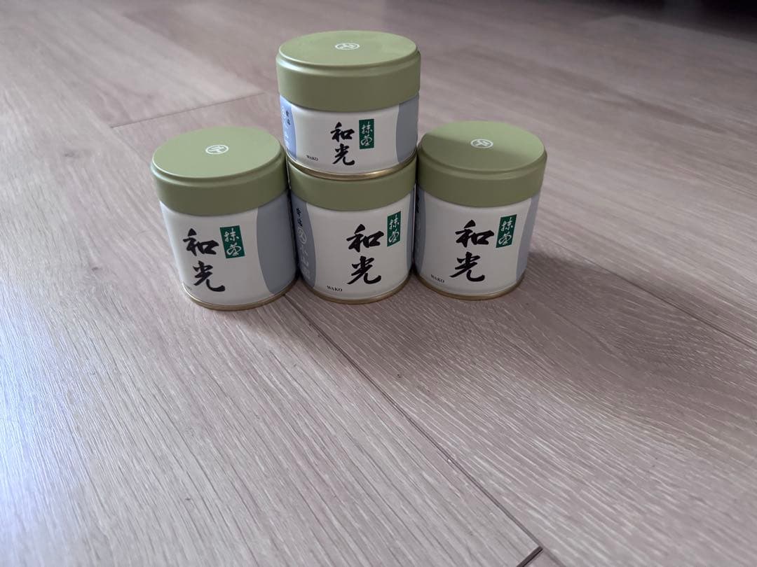 丸久小山園 抹茶 和光40g x3缶と20g x1缶セット