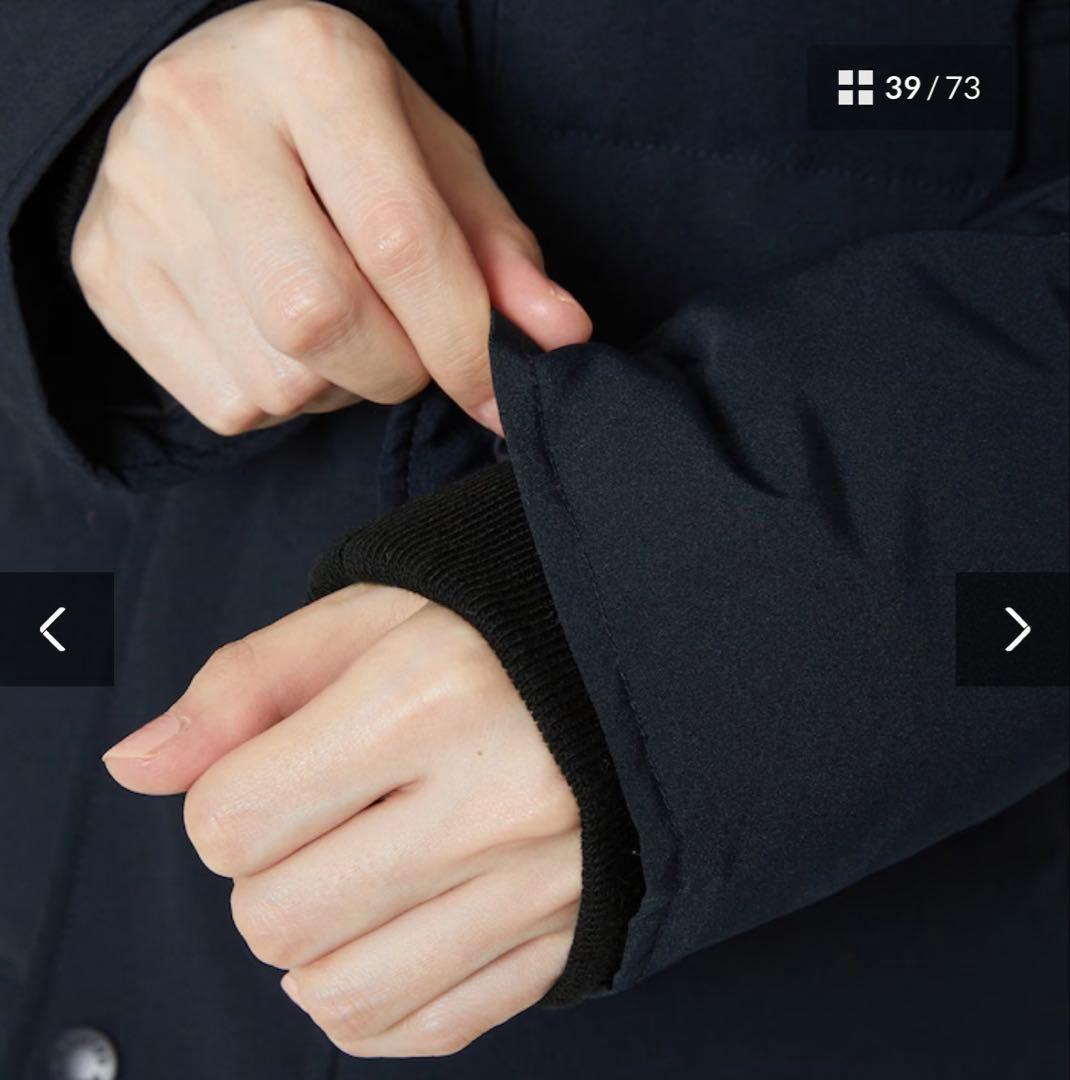 【DANTON /ダントン】SHORT DOWN JACKET ネイビー