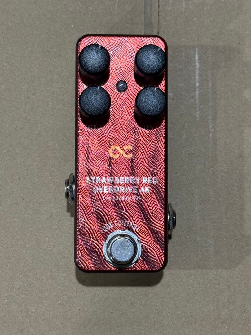 ギター Strawberry Red Overdrive 4K