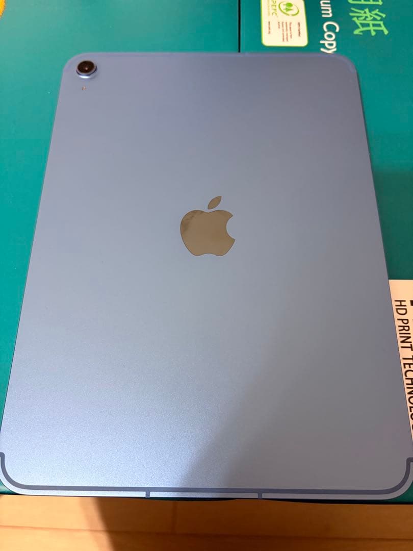 【美品】ipad(A16)Wi-Fi+セルラーモデル(充電回数4回)即日配送