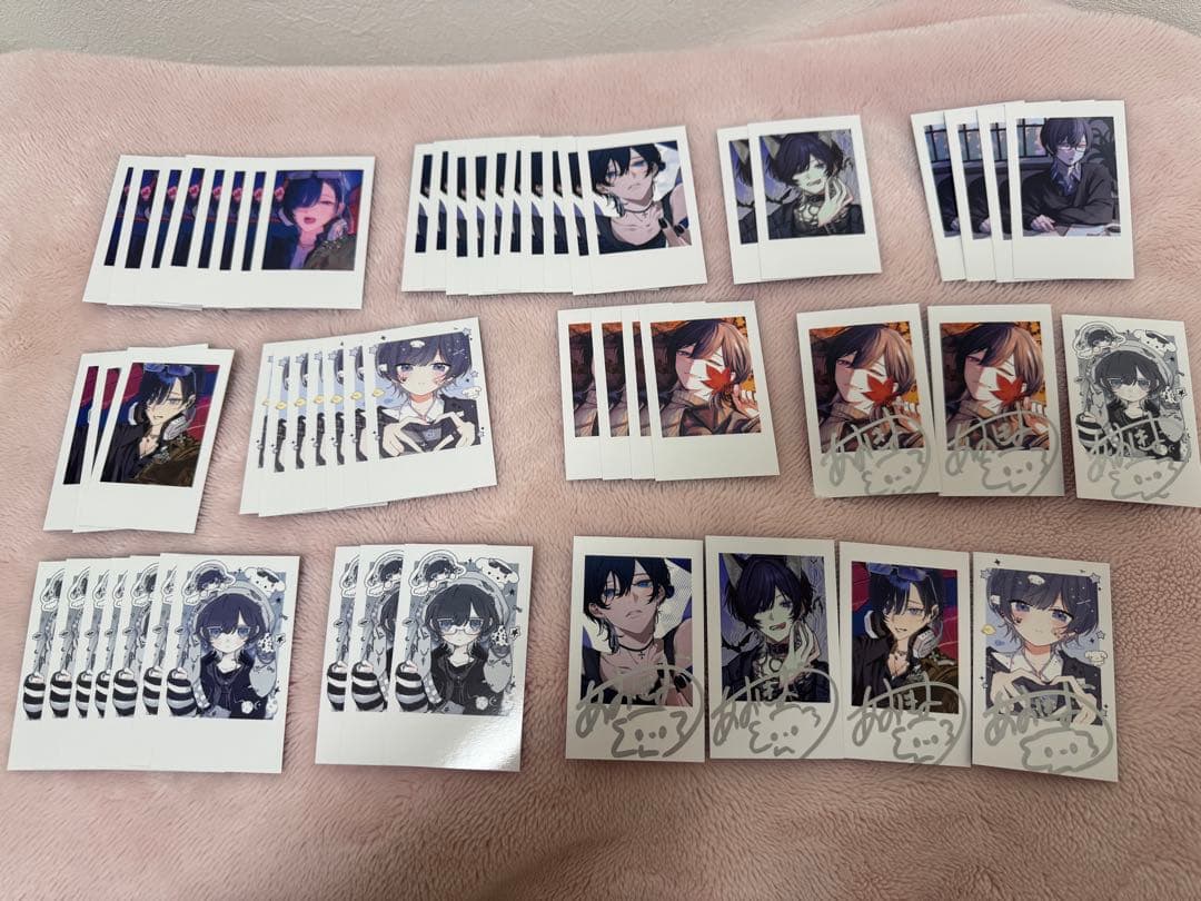 あおしのツーマン　青木葉　ランダムチェキ風トレカ