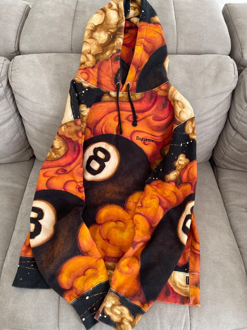 トップス supreme Martin Wong8-Ball Hooded Sweat