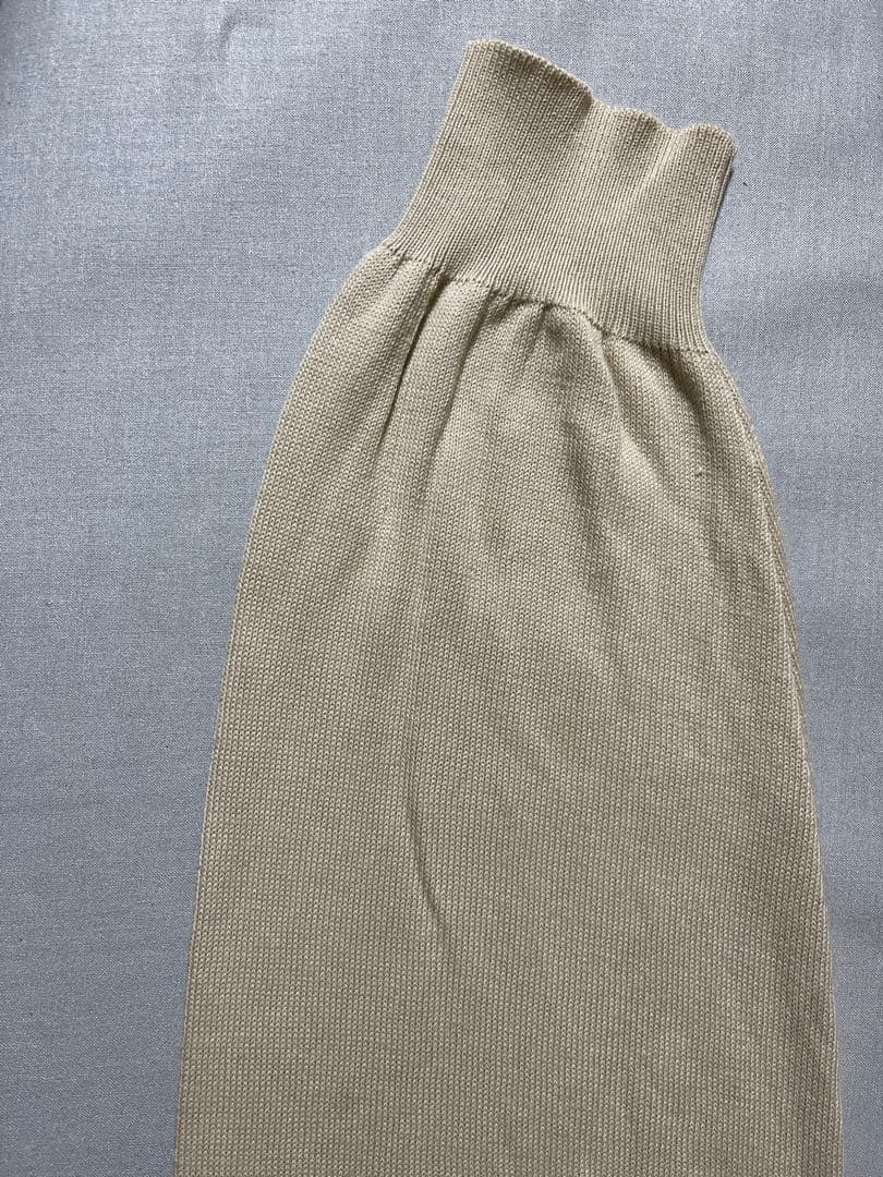 マルタンマルジェラ ベージュ Vネック セーター 長袖