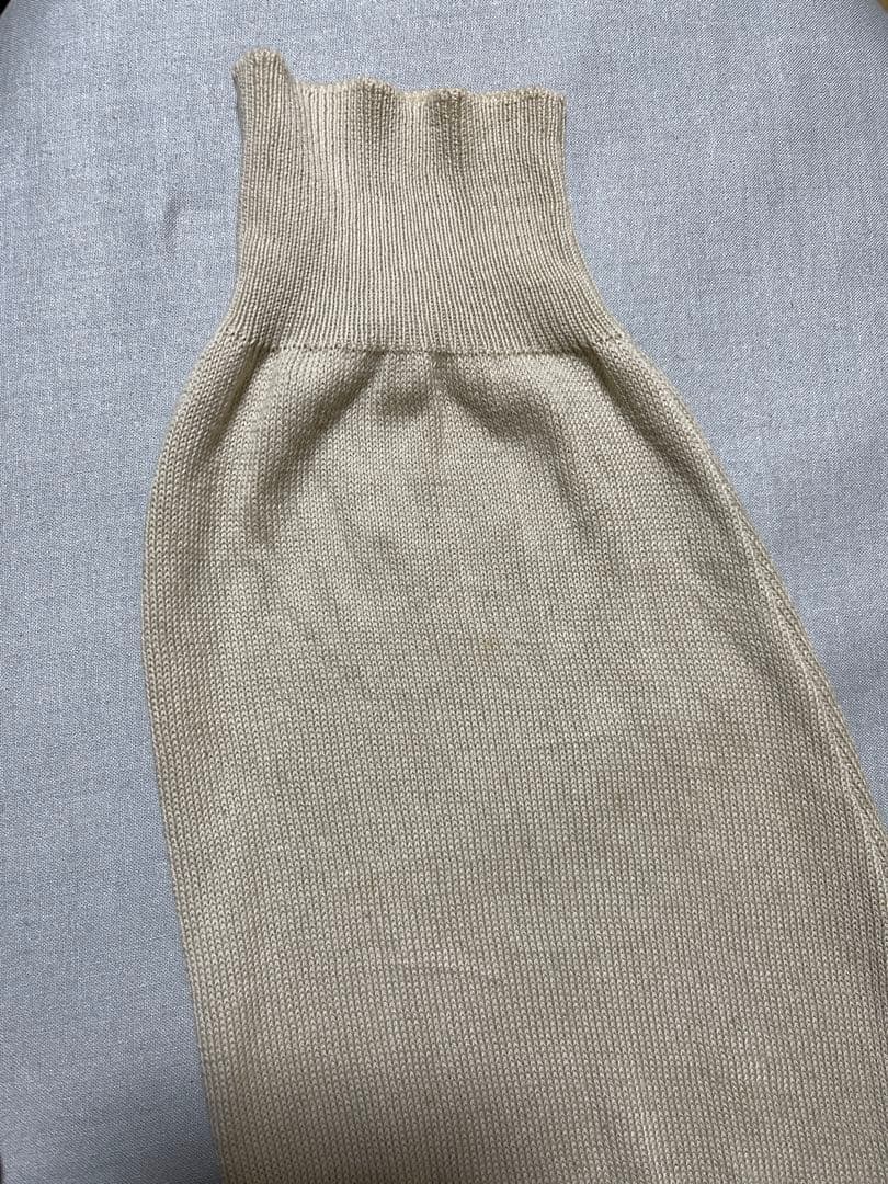 マルタンマルジェラ ベージュ Vネック セーター 長袖