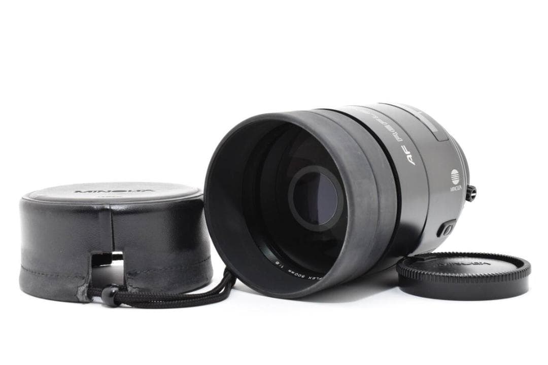 【並品】ミノルタ AF 500mm F8 REFLEX レフレックス 【動作品】