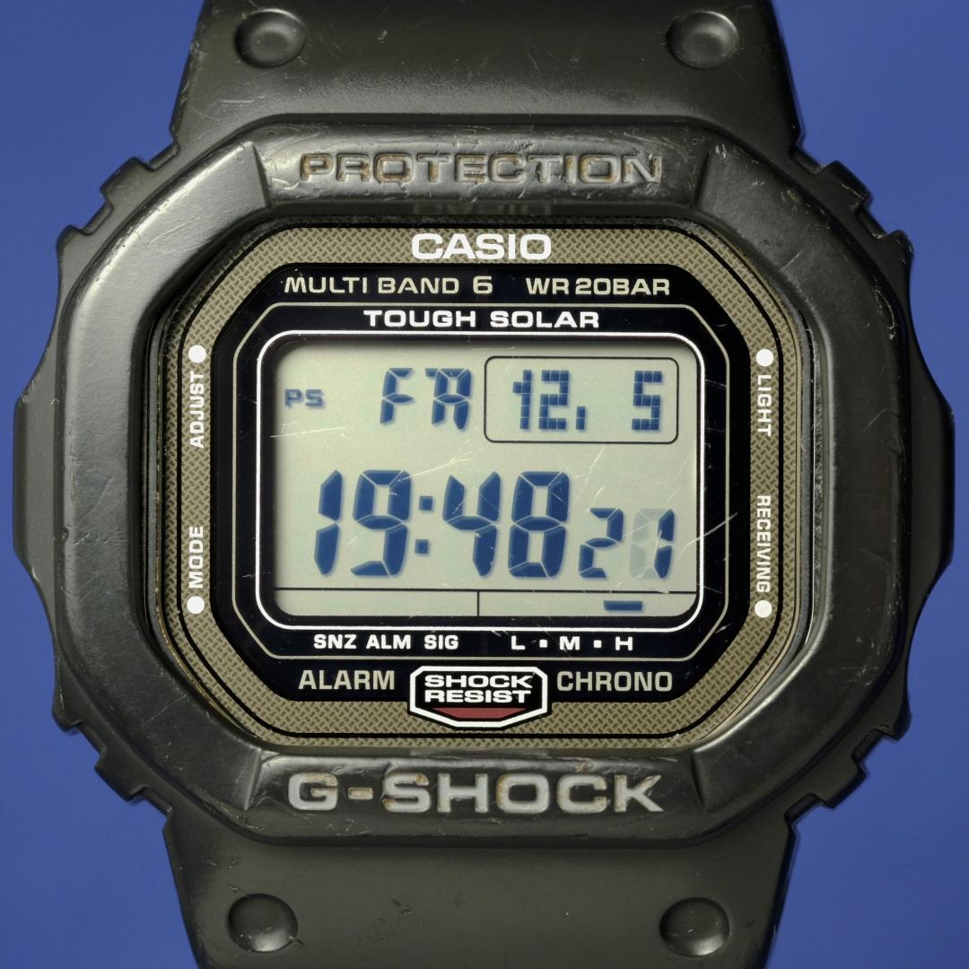 L*a様 【中古】CASIO G-SHOCK GW-5000 ベルト新品 (98