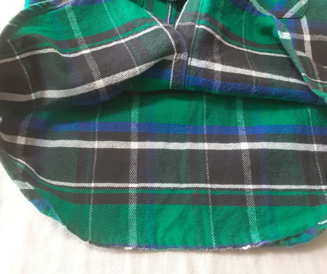 70s 80s FIVE BROTHER ネルシャツ 三角タグ USA製 M