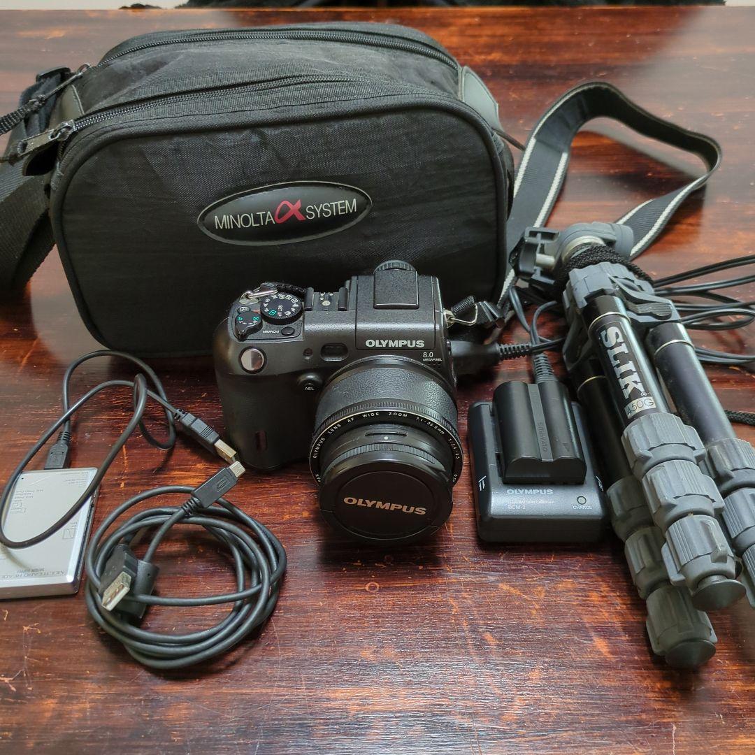 Olympus 8.0 デジタル一眼レフカメラ　6点セット