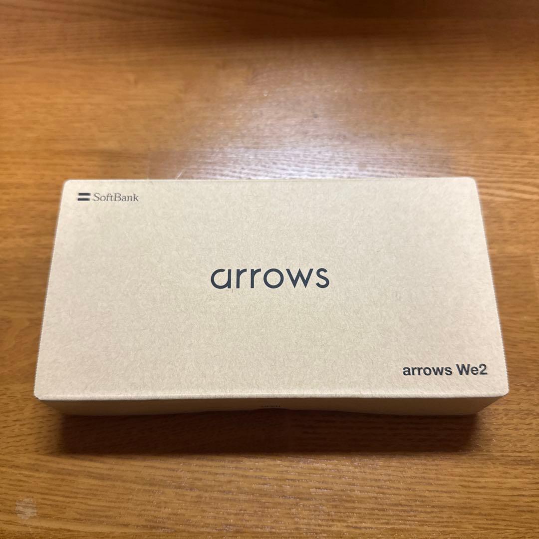 SoftBank arrows We2 ミストホワイト 本体