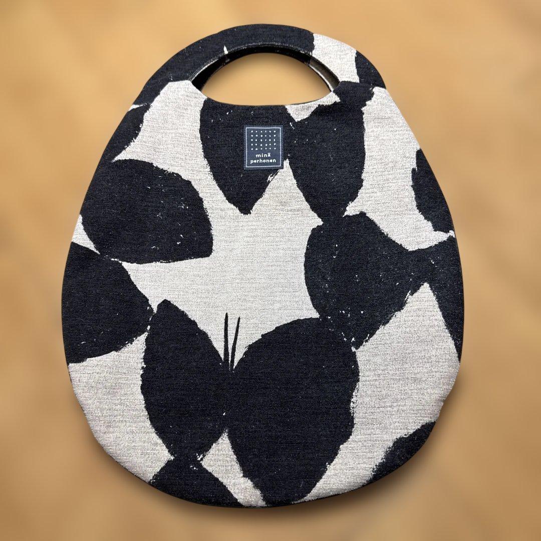 ミナペルホネン　エッグバッグ　slow dance