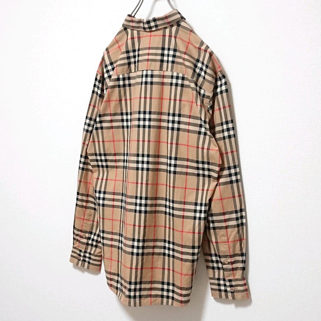 人気 定番モデル バーバリーロンドン イングランド ノバチェック 長袖 シャツ