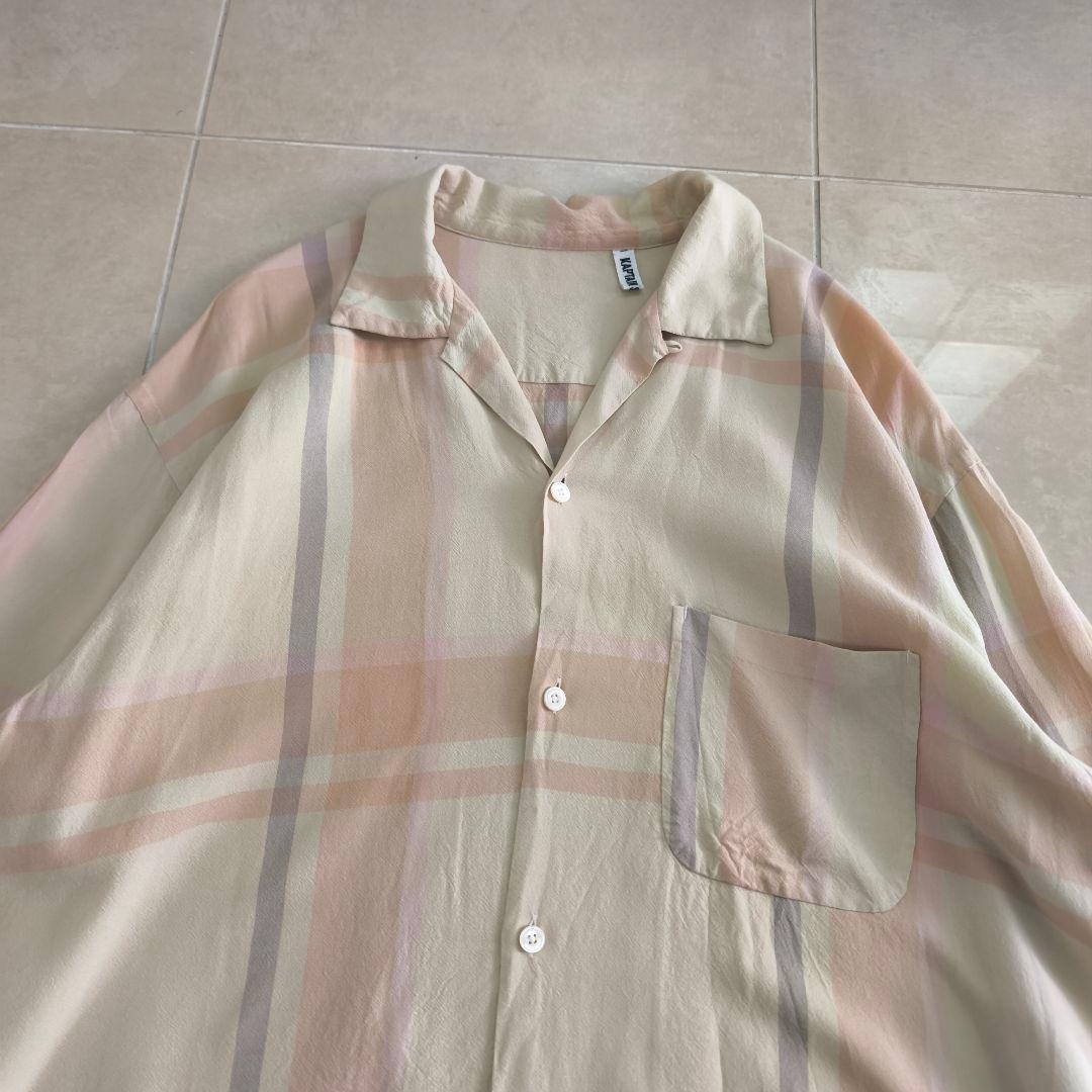 キャプテンサンシャイン　オープンカラーシャツ　レーヨン