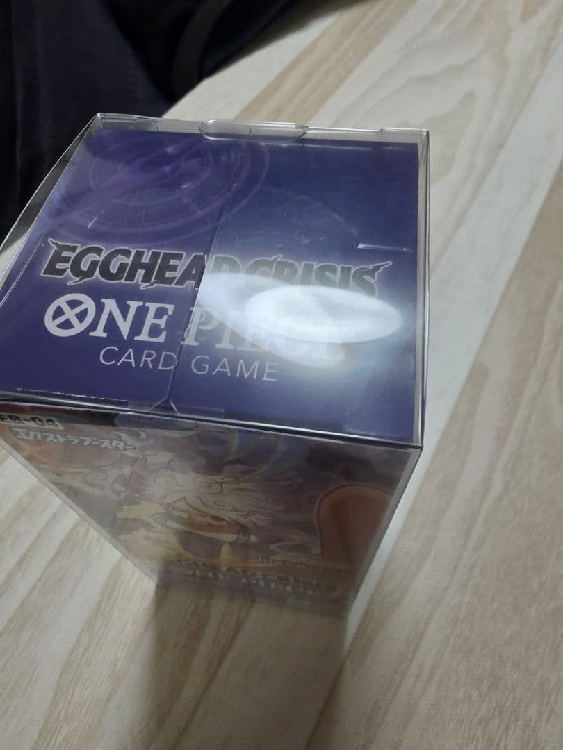 プラケース入り　新弾　ワンピース egghead crisis box 未開封