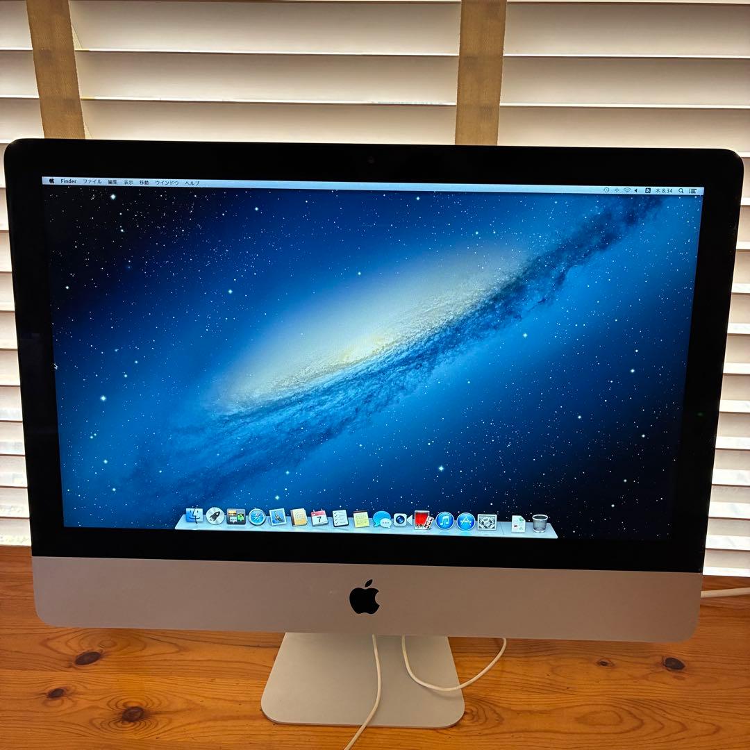 iMac 21.5インチ　2.7GHz Core i5 8GB メモリ　本体のみ