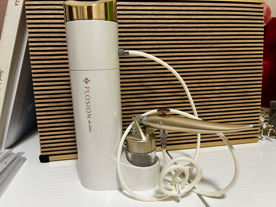 PLOSION 美顔器 ホワイト・ゴールド