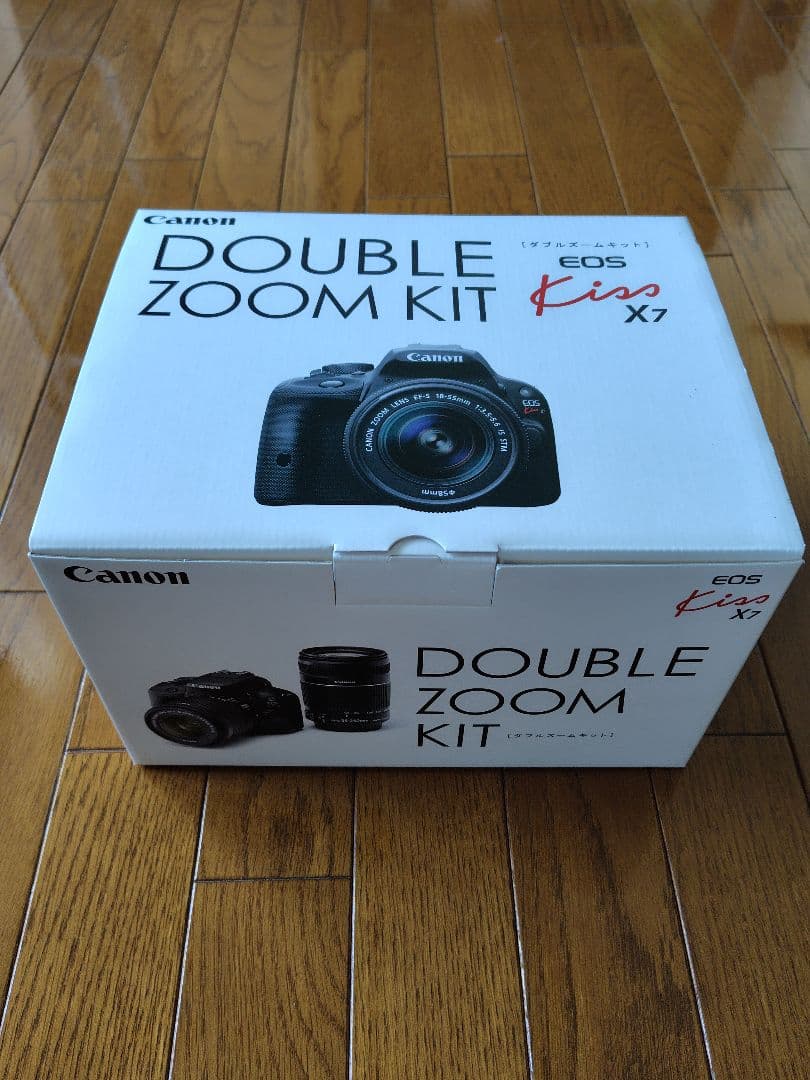 【美品】 Canon EOS Kiss X7 ダブルズームキット