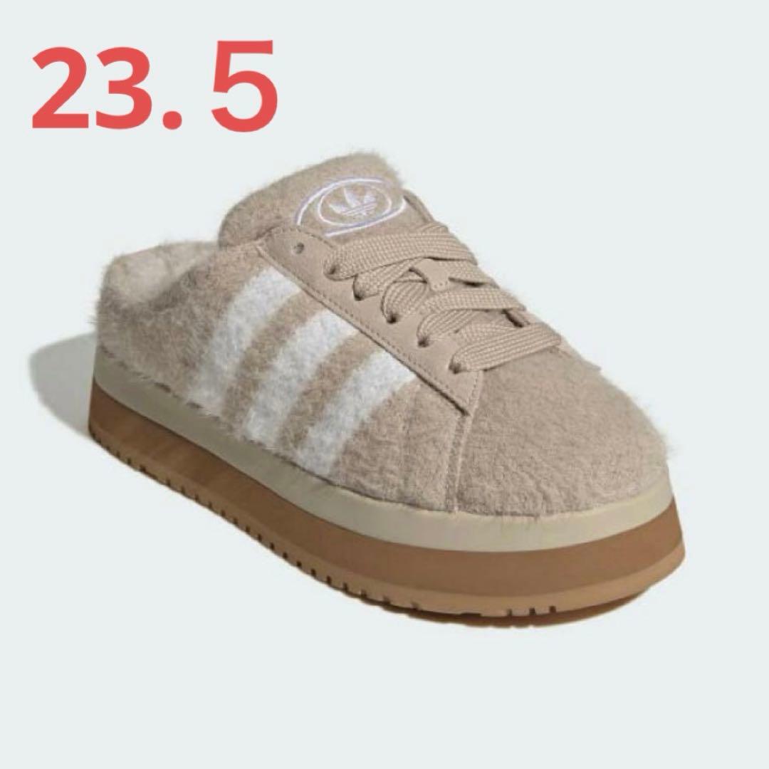 【チピ⭐︎】adidas ミュール 23.5cm ふわもこ★