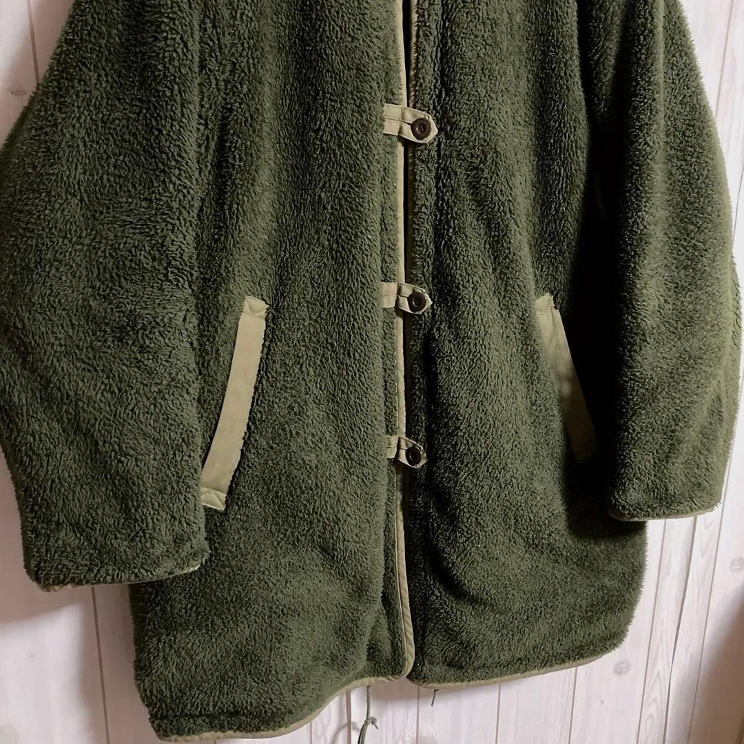 極上ARMY TWILLリバーシブルミリタリーボアフィールドコートM-65USA