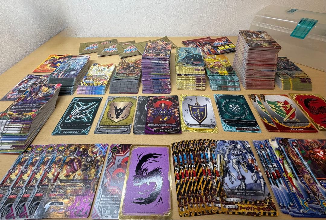 【 大量まとめ売り 】バディファイトデッキ複数構築可能 シークレット入 引退品