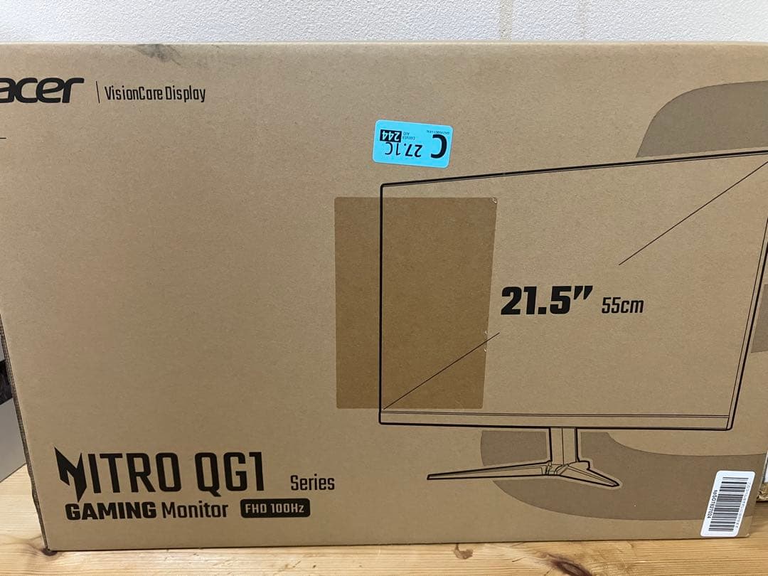 Acer21.5インチ ゲーミングモニター