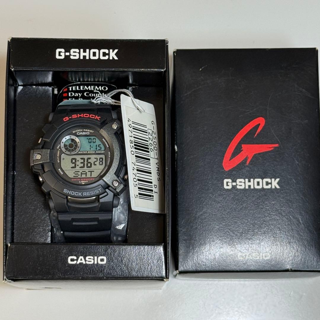 G-SHOCK G-2500-1VMDS 新品未使用 データバンクテレメモリ