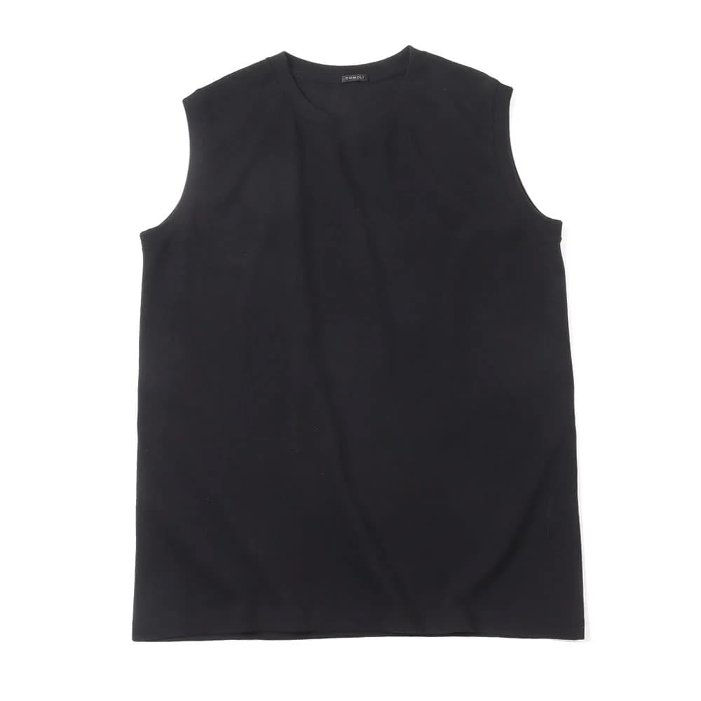 COMOLI コットンジャージ ノースリーブ