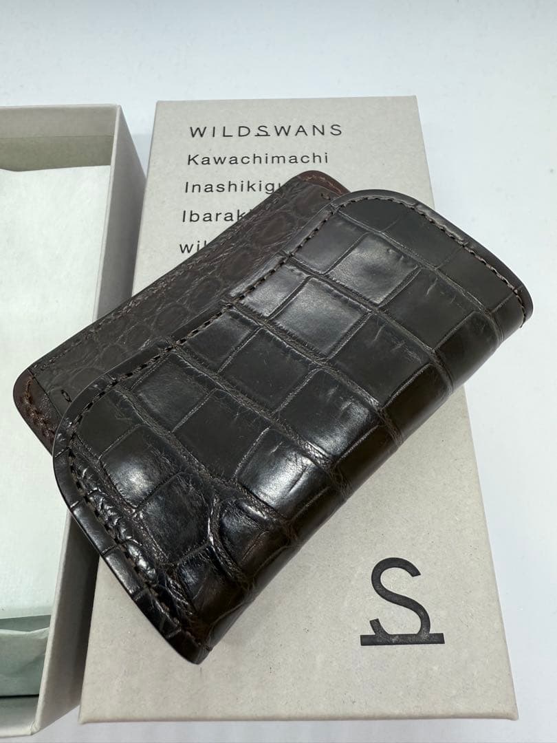 【限定品】WILD SWANS クロコ　タング　ほぼ未使用
