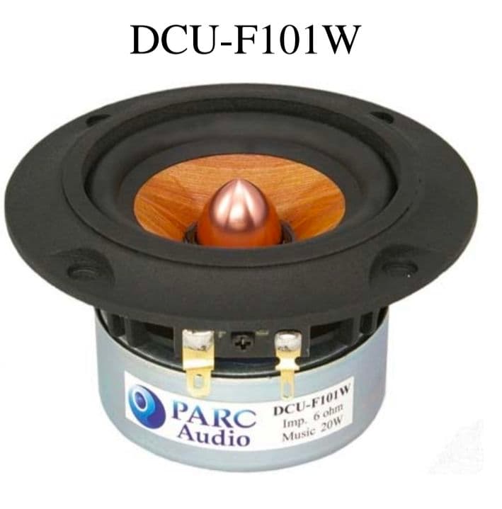 新品未使用　パークオーディオ　DCU-F101W スピーカー 6Ω 20W　ペア