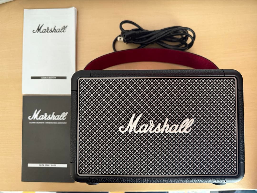 マーシャル　KILBURNII ポータブルワイヤレススピーカー　ブラック