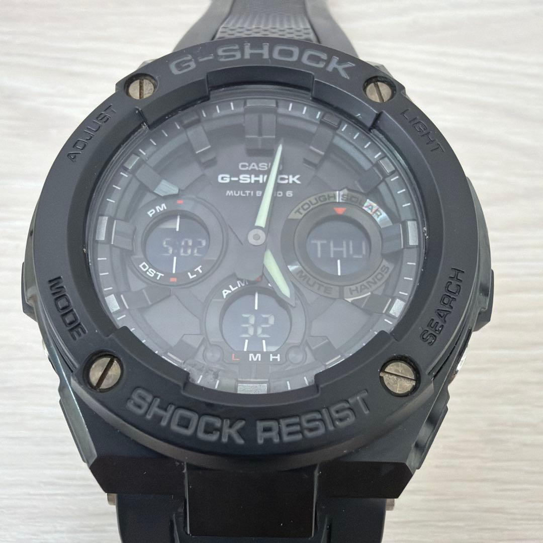 G-SHOCK ブラック GST-W100G ソーラー