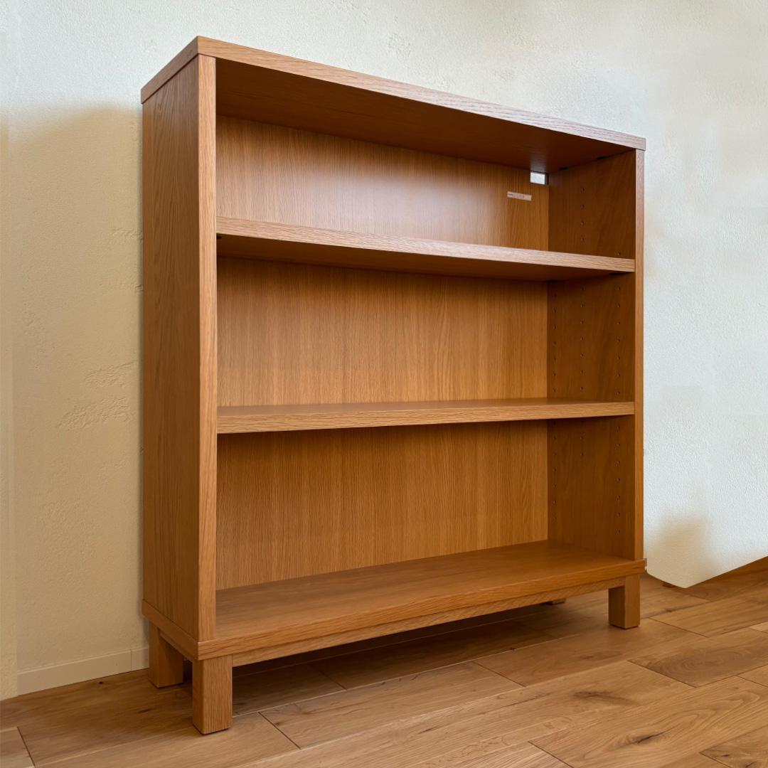 【無印良品】本棚②　薄型（奥行22cm）　ロータイプ