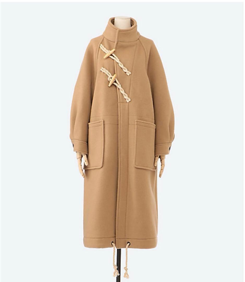 ハイクHYKE DOUDLE FACE DUFFEL COATダッフルコート