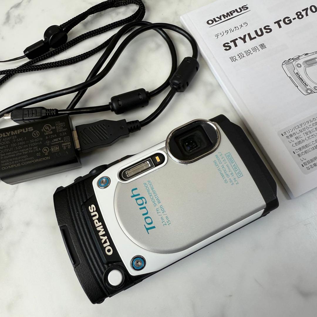 OLYMPUS オリンパス TG-870 Tough 防水 デジタルカメラ