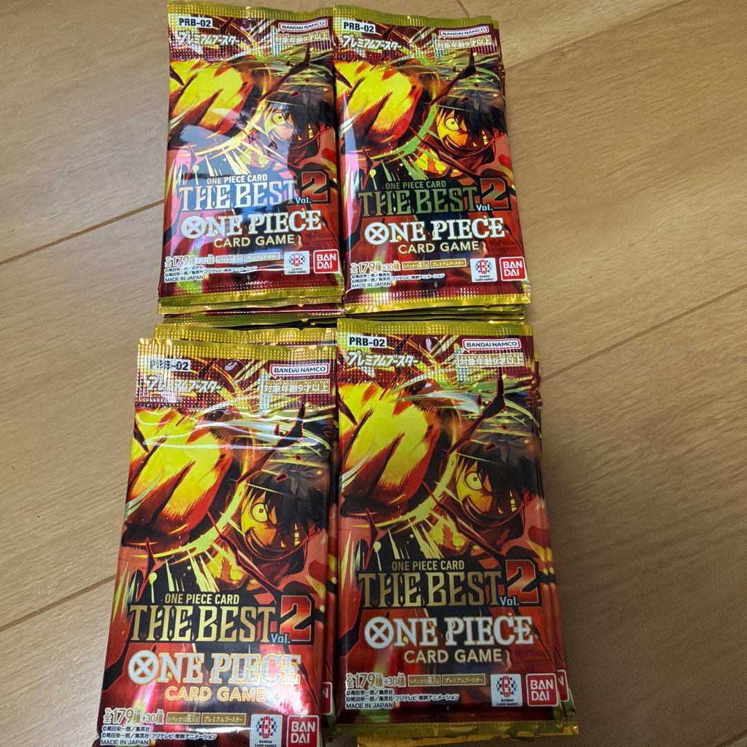 ワンピースカードゲーム ザベスト 2 サーチ済み　39パック　THE BEST2