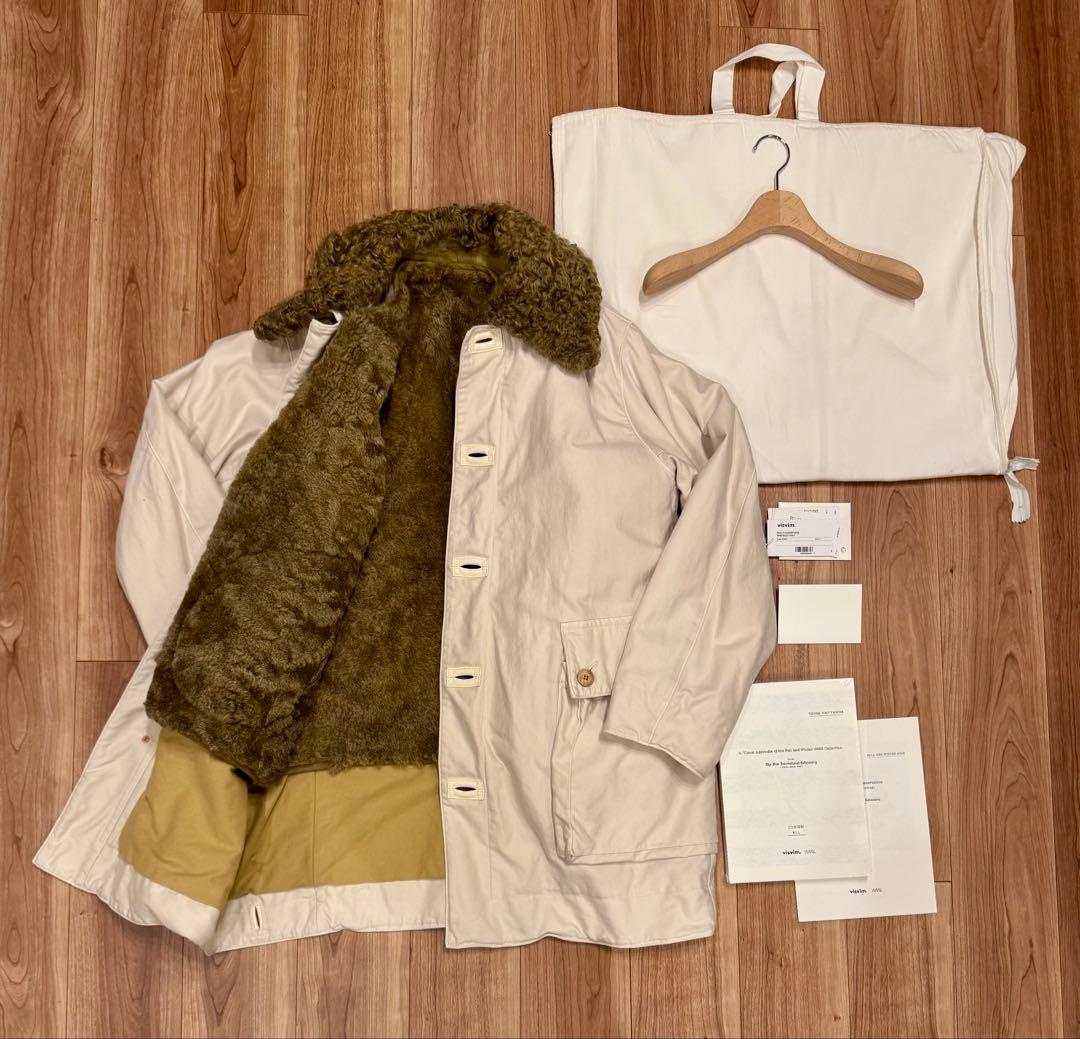 visvim WINFIELD COAT IVORY 3 新品未使用 おまけ付き