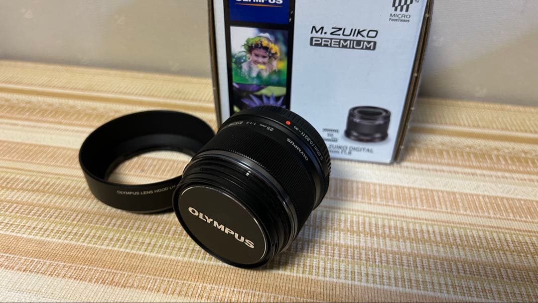 【美品】単焦点レンズ　OLYMPUS 25mm F1.8 LH-49B送料無料