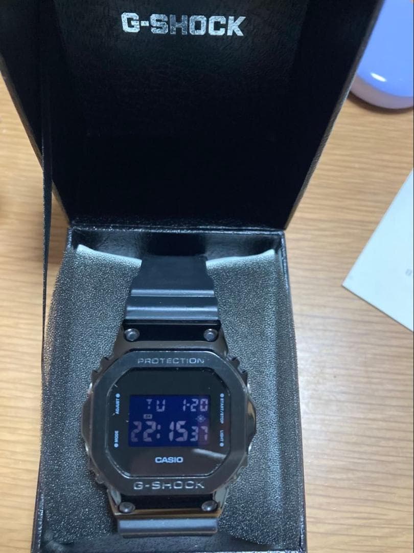 時計 G-SHOCK ジーショック GM-5600B-1JF GG I10