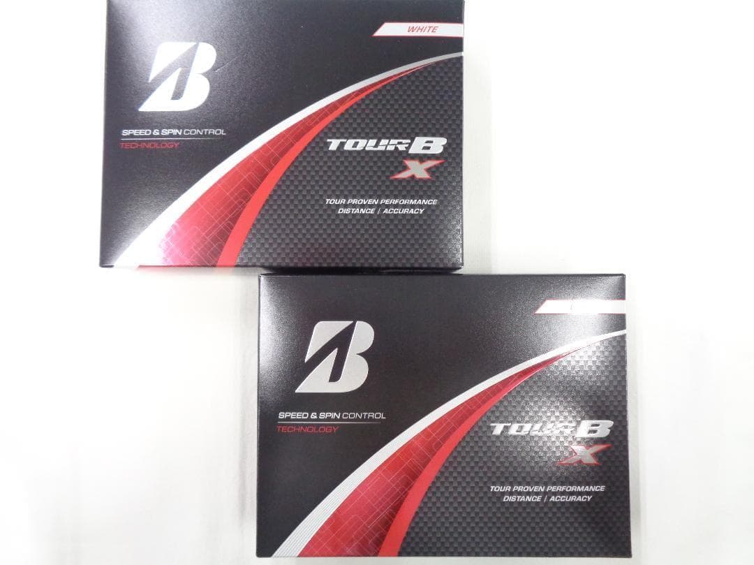 ★新品未使用★ブリヂストン TOUR B X ホワイト 2ダースセット