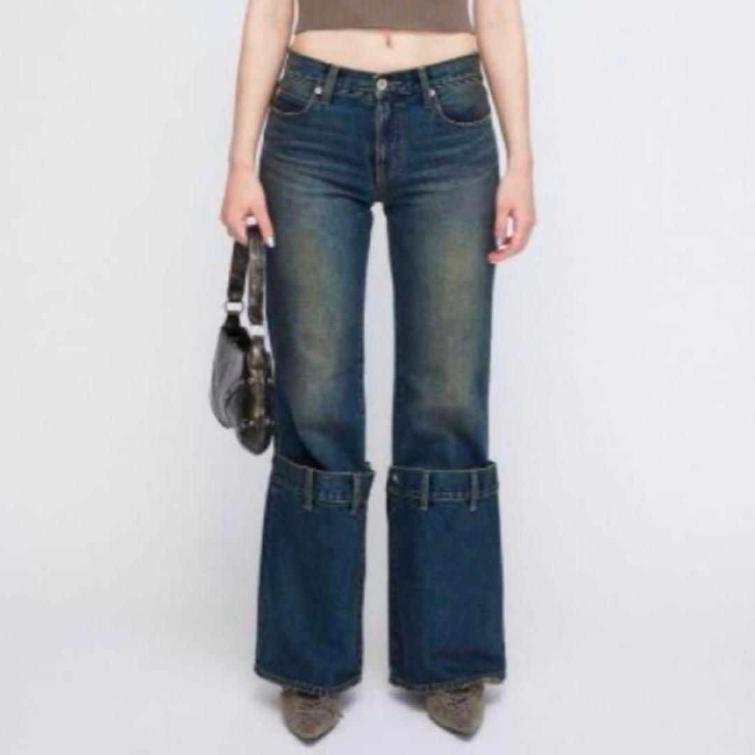 LAGUA GEM LEG COVER DESIGN デニム　24インチ