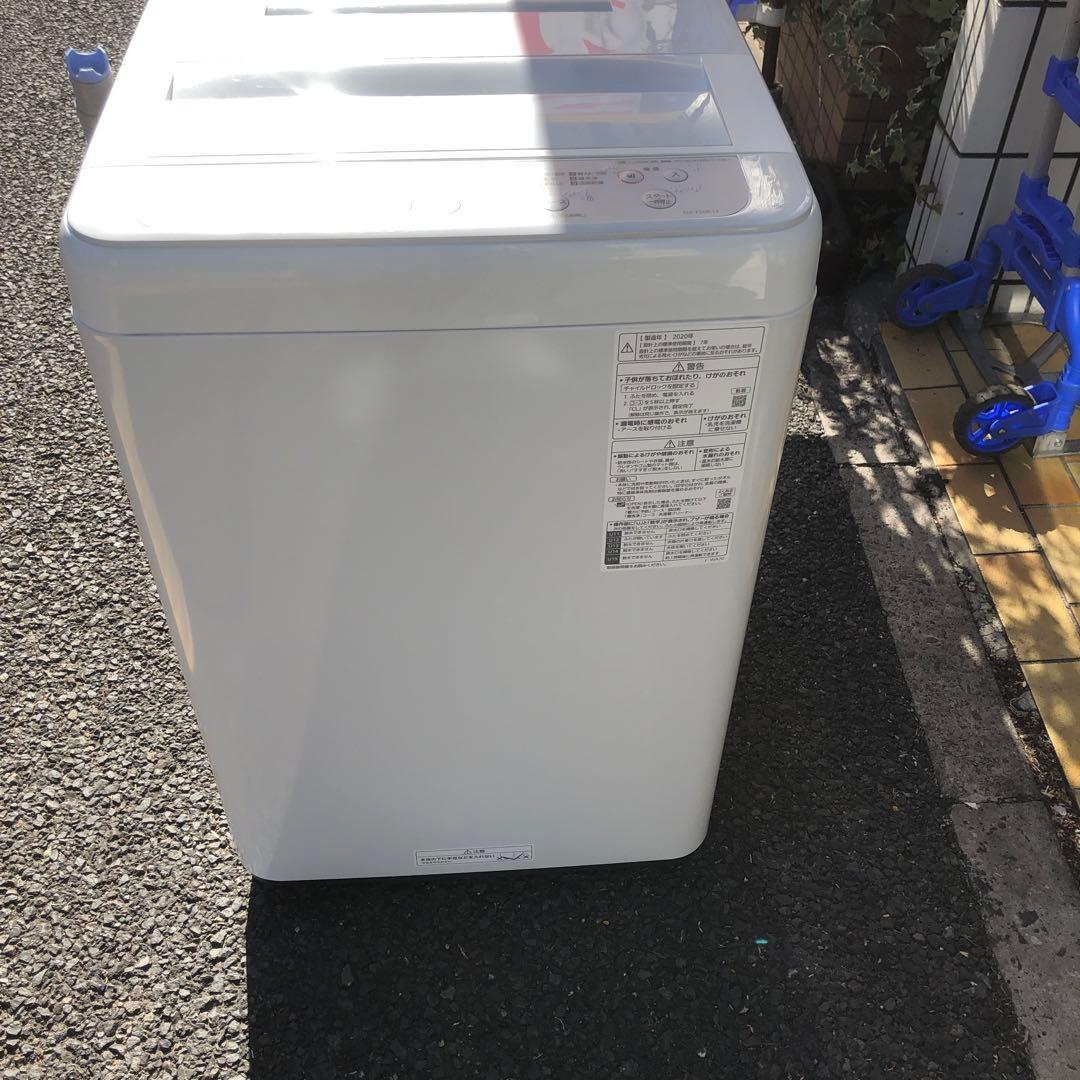 パナソニック　洗濯機5k2020年製給水排水ホース付き