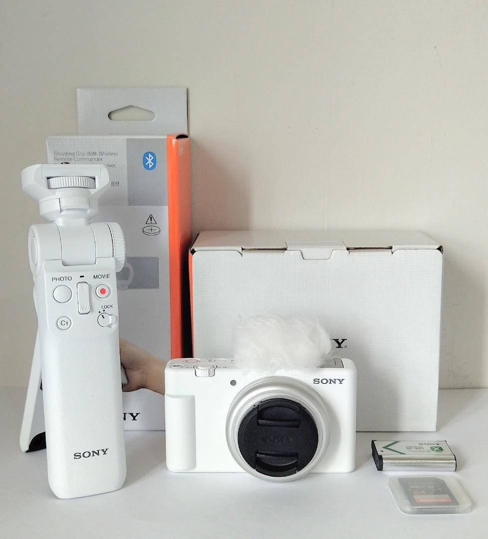 SONY ZV-1F デジタルカメラ VLOGCAM【SDカード付】