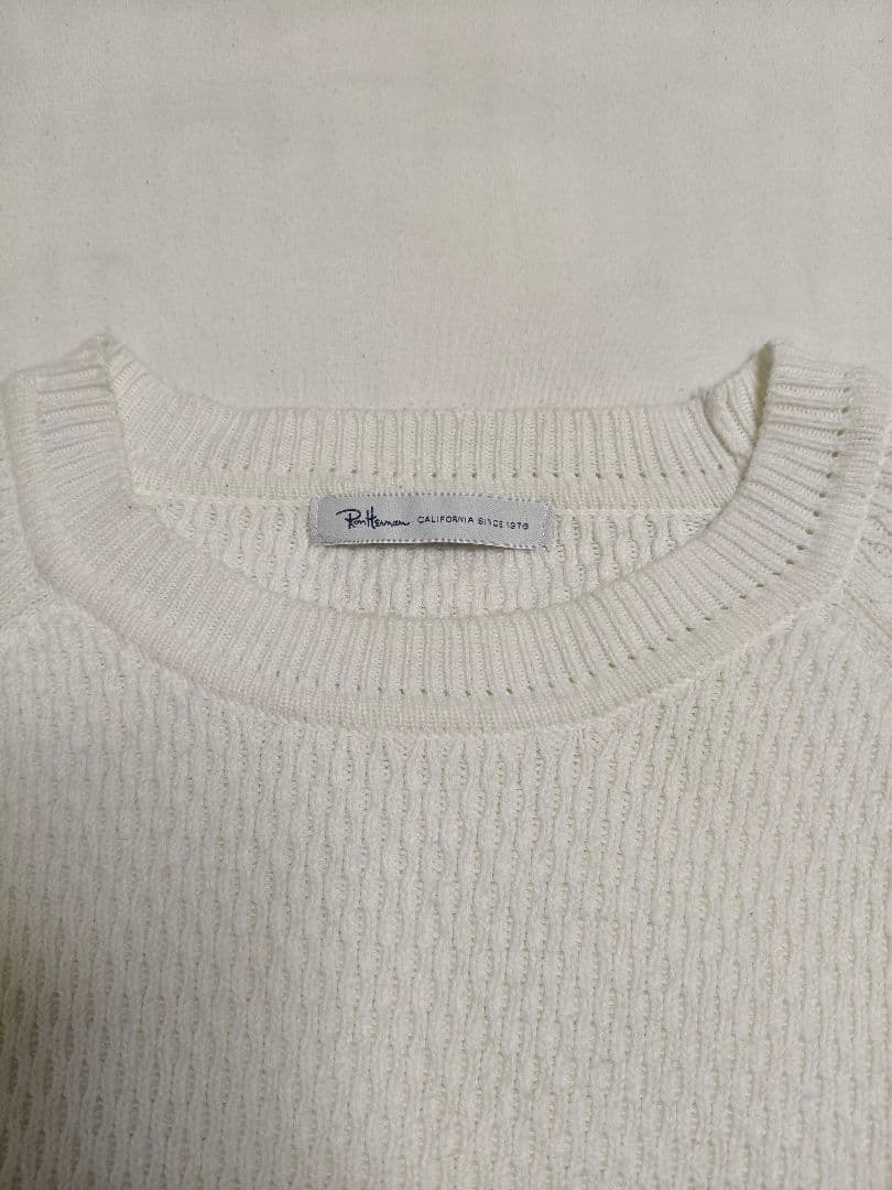 カシミアサーマルニット　ロンハーマン　Ron Herman California