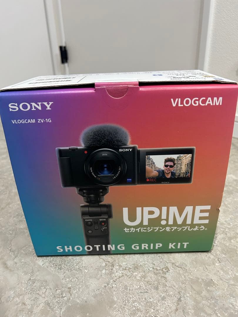 VLOGCAM ZV-1GとSHOOTING GRIP KITのセット