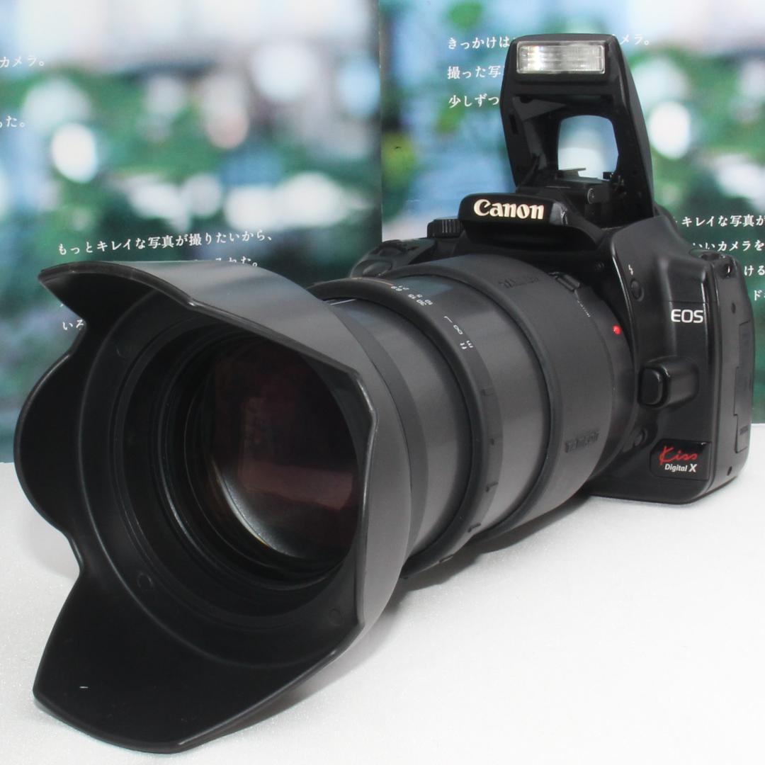 ❤️１本で近遠対応の万能レンズ付き❤️Canon EOS kiss X❤️